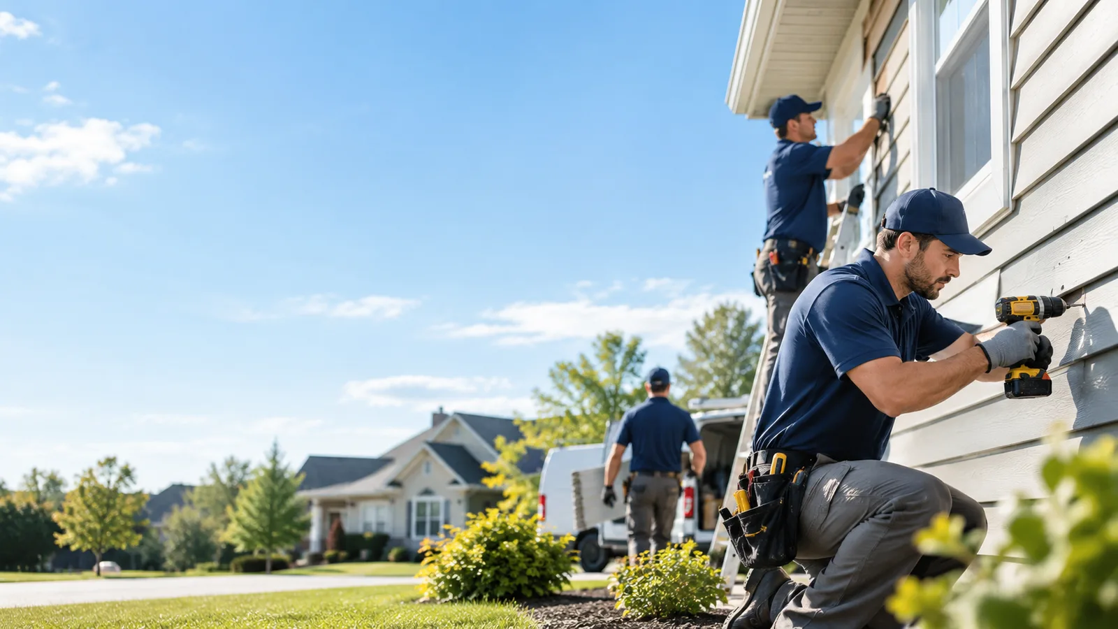 Commercial Siding Repair in Marks, MS